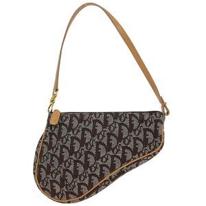Christian Dior Brown Trotter Saddle Handbag MC1001 155466